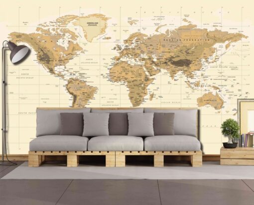 MAPS MURAL WALPAPER - CODE M903