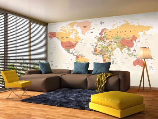 MAPS MURAL WALPAPER - M904