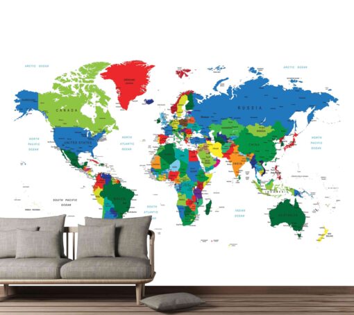 MAPS MURAL WALPAPER - CODE M906