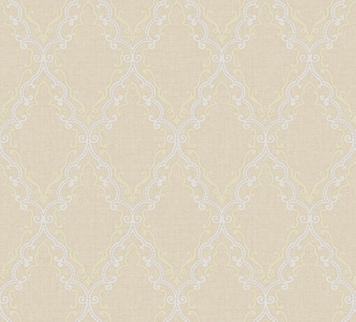 Classic diamond shaped ornament wallpaper  AW1610 - Image 3