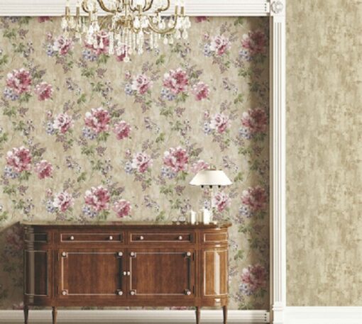 Flower bunch pattern wallpaper  AW4708 - Image 2