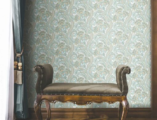 Colorful classic paisley wallpaper  AW4711