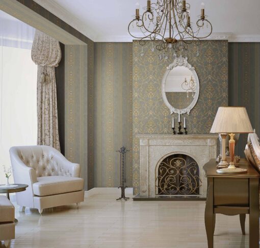 Classical ornament wallpaper AW6806 - Image 7