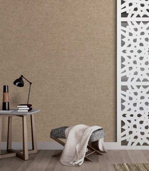 Smooth linen textile texture wallpaper  AW7816