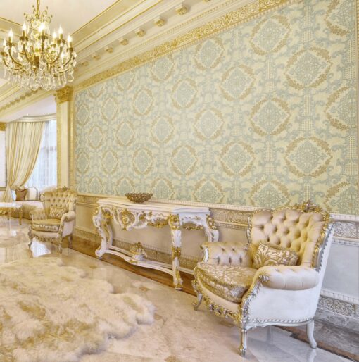 Damask pattern wallpaper  AW6802 - Image 9