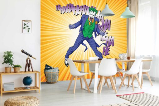 THE JOKER LAUGH WALLMURAL