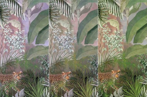 Amazon Hidden Leopard Wallmural - A309 - Image 2