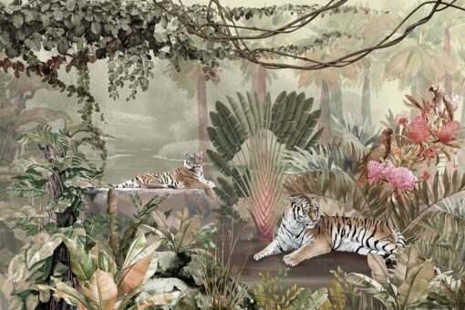 Amazon Tiger Wallmural - A311 - Image 3