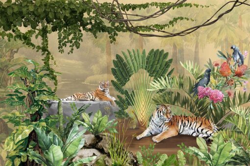 Amazon Tiger Wallmural - A311 - Image 4