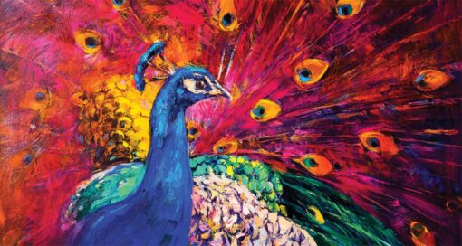 The Colourful Peacock M808 - Image 2