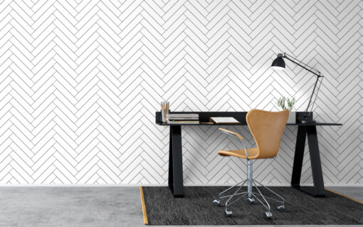 Herringbone Parquet Wallpaper - Image 3