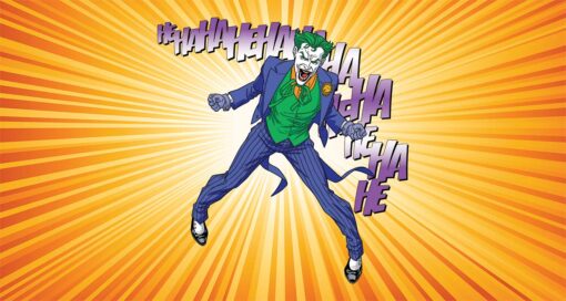 THE JOKER LAUGH WALLMURAL - Image 2