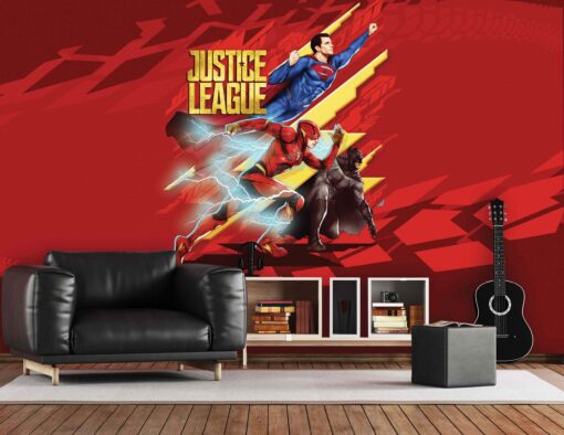 JUSTICE LEAGUE SPEED WALLMURAL