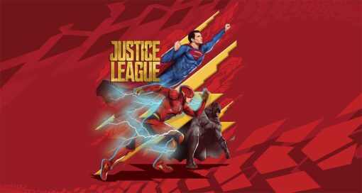 JUSTICE LEAGUE SPEED WALLMURAL - Image 2