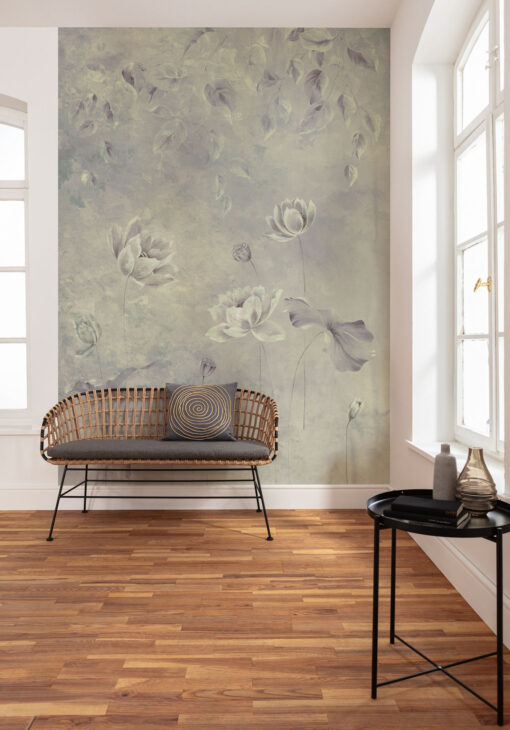 Water Lily Wallmural ( 200 x 280 cm)