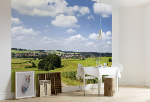 Bayrische Idylle Wallmural ( 350 x 280 cm)