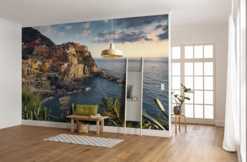 The Picturesque Village Wallmural ( 450 x 280 cm)