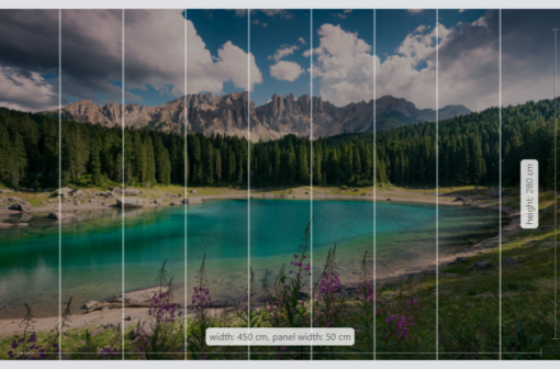 Dolomitenjuwel Wallmural ( 450 x 280 cm) - Image 3