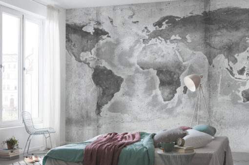 Concrete World Wallmural ( 500 x 250 cm)