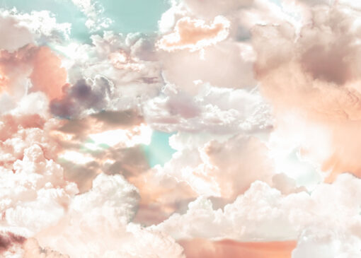 Mellow Clouds Wallmural ( 350 x 250 cm) - Image 2