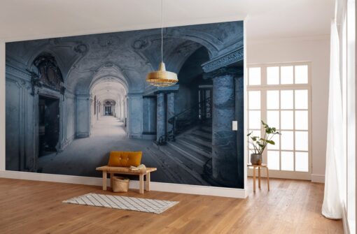 Villa Blue Wallmural