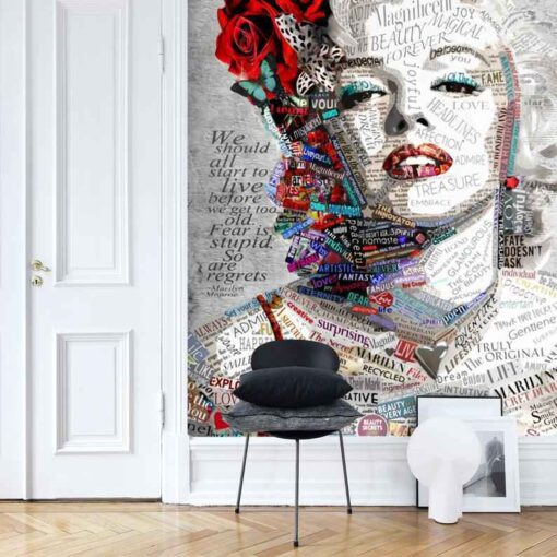 Marilyn Monroe Wallmural - Image 2