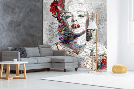 Marilyn Monroe Wallmural