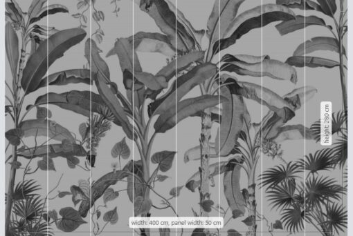 Croissances Monochrome Wallmural (400 x 280) - Image 3