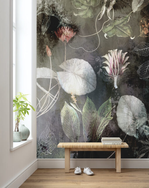 Night Flowers Wallmural