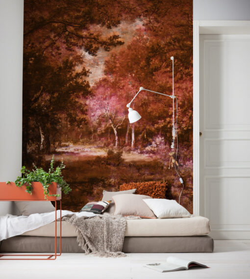 Autumna rosso Wallmural