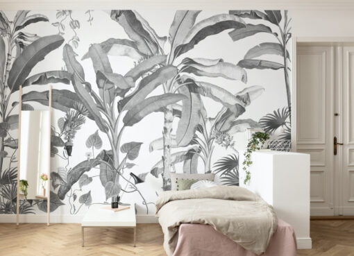 Croissances Monochrome Wallmural (400 x 280)