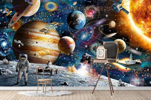 Amazing Space Adventure Kids Wallpaper Wallmural - Image 5