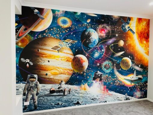 Amazing Space Adventure Kids Wallpaper Wallmural - Image 3