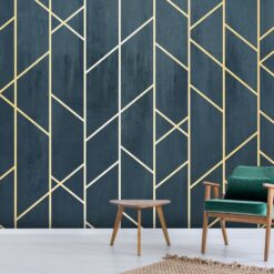 Stylish Geometric Design Wallpaper Wallmural