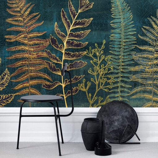 Tropical Leaves Wallpaper Wallmural - Image 3