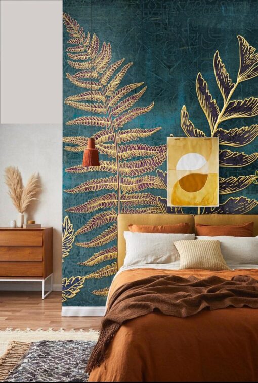 Tropical Leaves Wallpaper Wallmural - Image 4