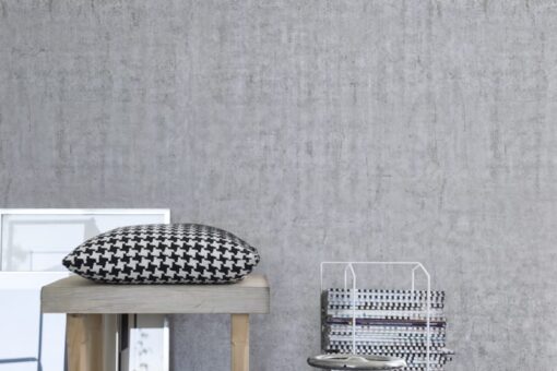 Plain Concrete, light grey Wallmural - Premium - Image 3