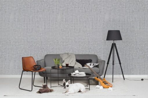 Plain Concrete, light grey Wallmural - Premium - Image 5