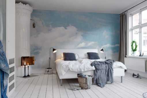 Cloud Puff Wallmural - Premium