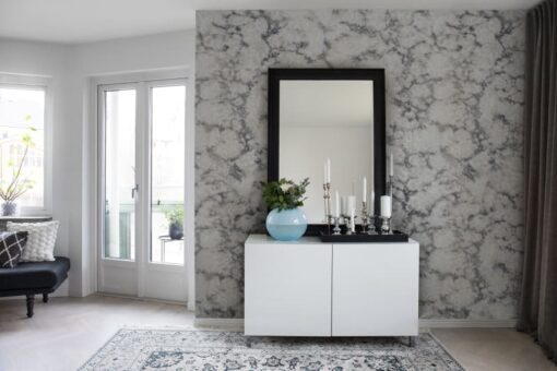 Flow, White Wallmural - Premium - Image 3