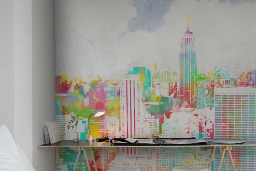 Happy New York Wallmural - Premium