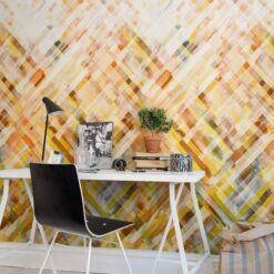 Dream Weaver, Yellow Wallmural - Premium