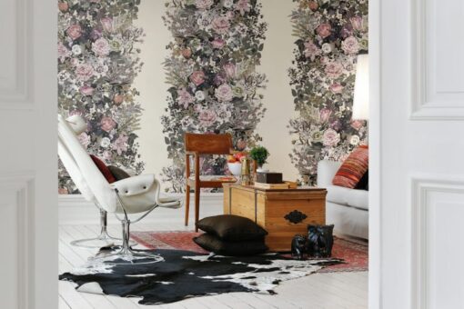 Flowerbed, Vintage Wallmural - Premium - Image 3