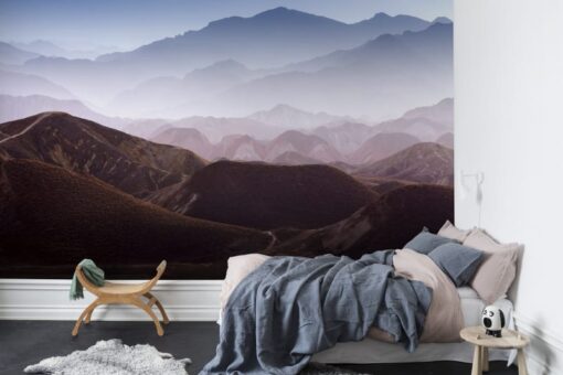 Gradient Mountains Wallmural - Premium