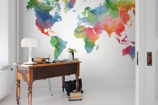 Rainbow World Wallmural - Premium - Image 3