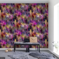 Textile Graffiti Wallmural - Premium