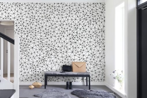 Twinkle Twinkle, black Wallmural - Premium