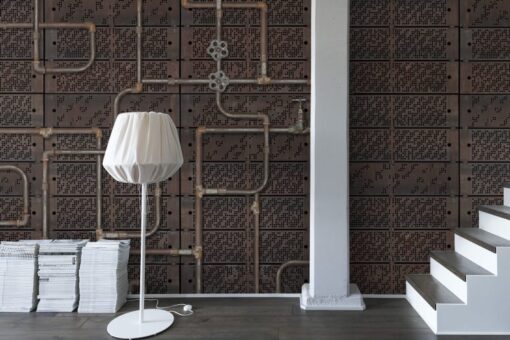 Pipework Oxidation Wallmural - Premium - Image 3