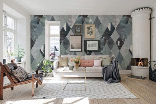 Big Harlequin, Breeze Wallmural - Premium