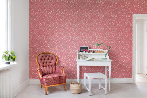 Rebel Dot, Peach Wallmural - Premium - Image 3